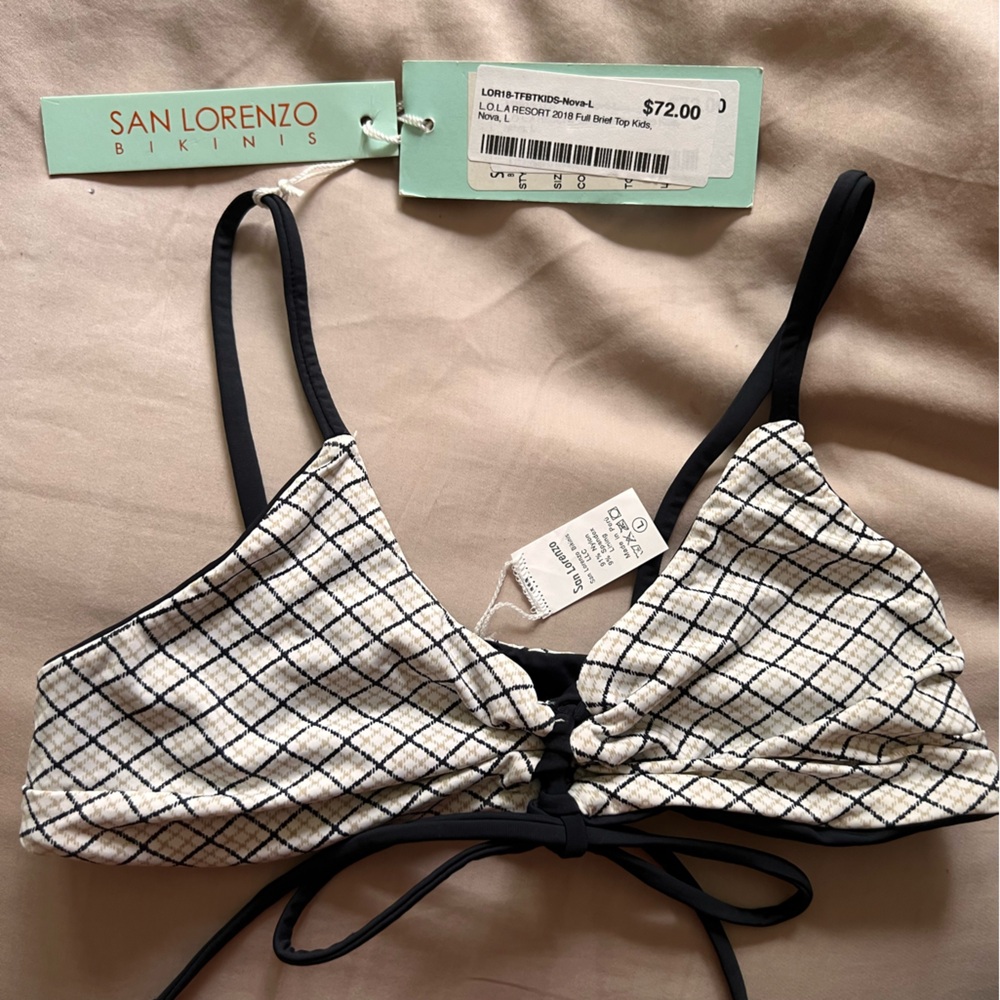 San Lorenzo kids bikini, top and bottom